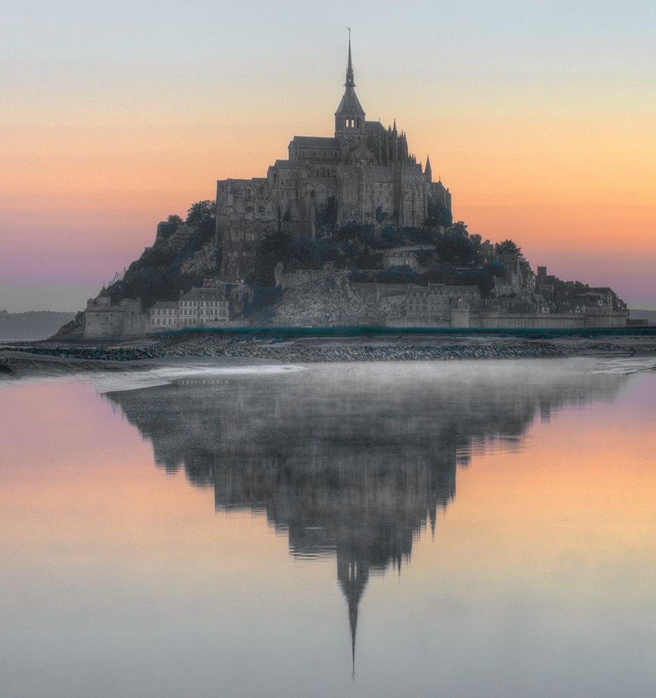 Mont Saint-Michel on the Normandy coast of France art print by Steve Mohlenkamp for $57.95 CAD