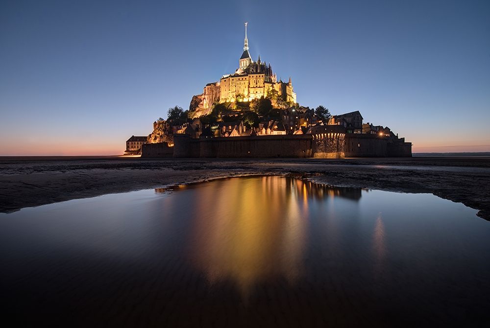 Mont Saint-Michel on the Normandy coast of France art print by Steve Mohlenkamp for $57.95 CAD