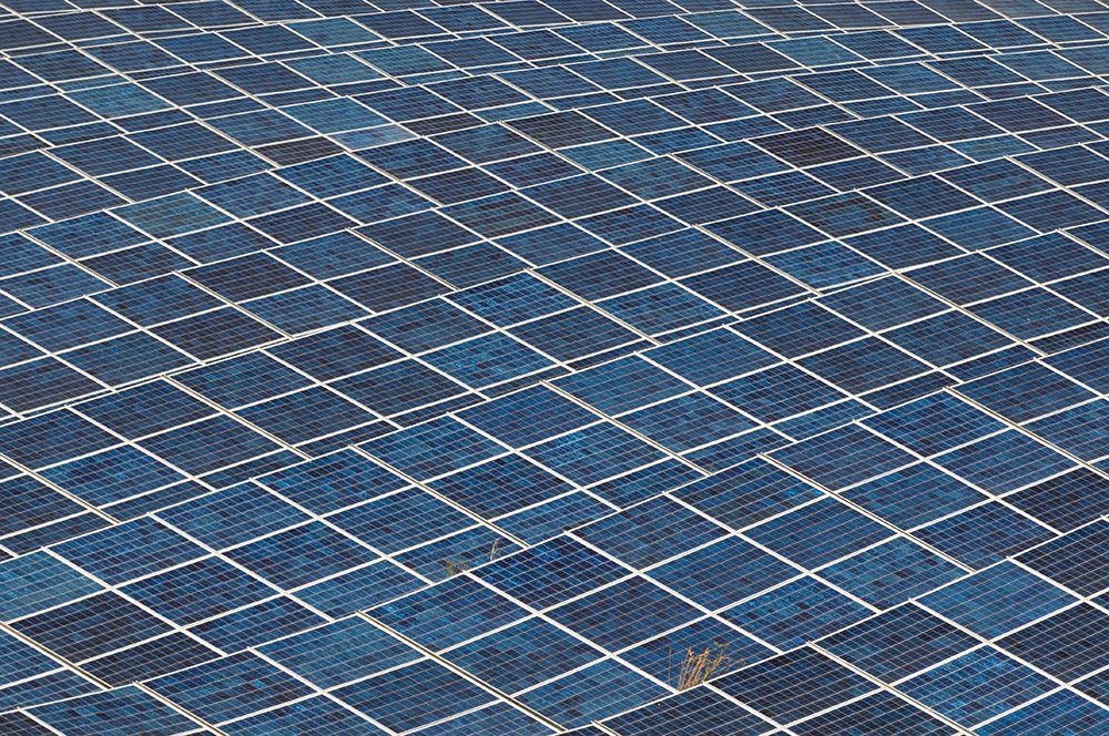 A field filled with solar panels at a solar power plant Les Mees-Provence-France art print by Sergio Pitamitz for $57.95 CAD