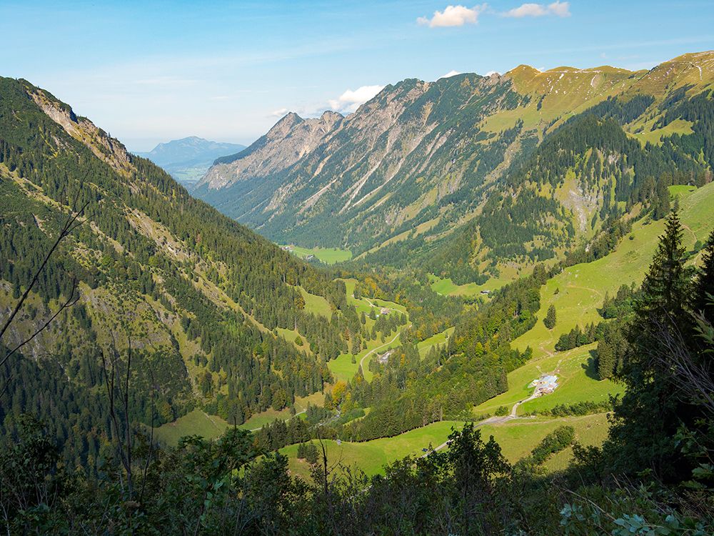 Valley Stillachtal near Oberstdorf in the Allgau-Germany-Bavaria art print by Martin Zwick for $57.95 CAD