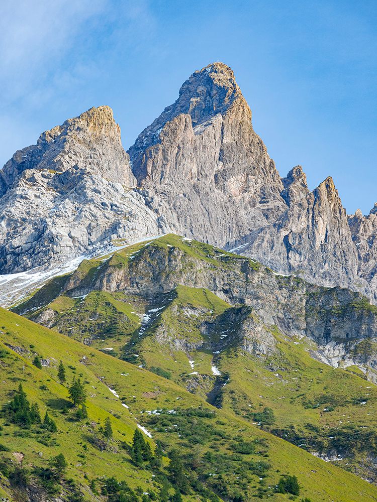 Mount Trettachspitze in the Allgau Alps-Germany-Bavaria art print by Martin Zwick for $57.95 CAD