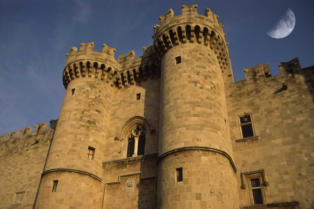 Greece, Rhodes Town Palace of the Grand Masters art print by Steve Satushek for $57.95 CAD