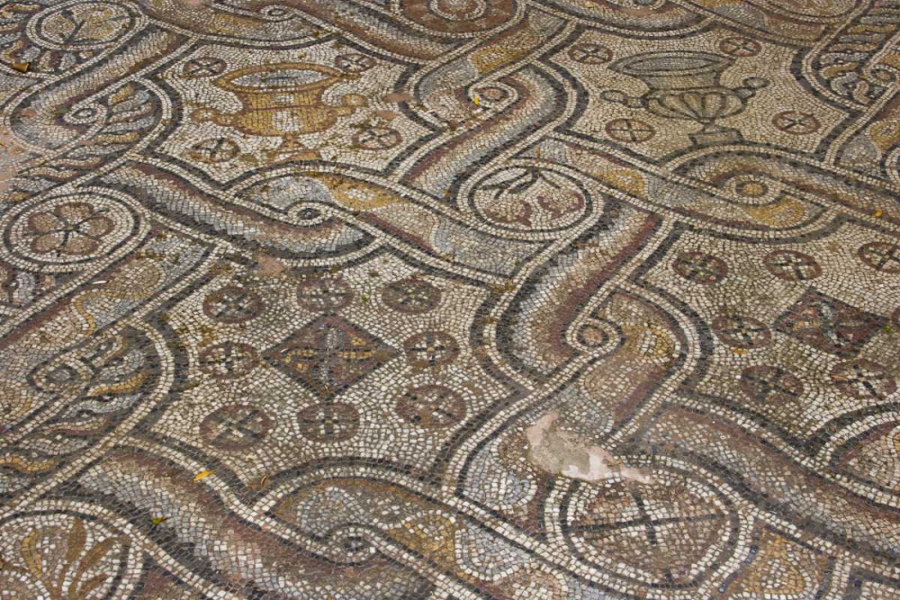 Greece, Athens Ornate mosaic floor art print by Bill Young for $57.95 CAD