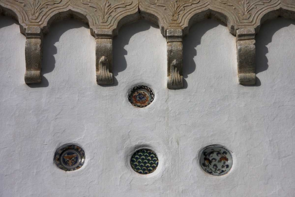 Greece, Sifnos, Apollonia Ottoman-style plates art print by Nancy Noble Gardner for $57.95 CAD