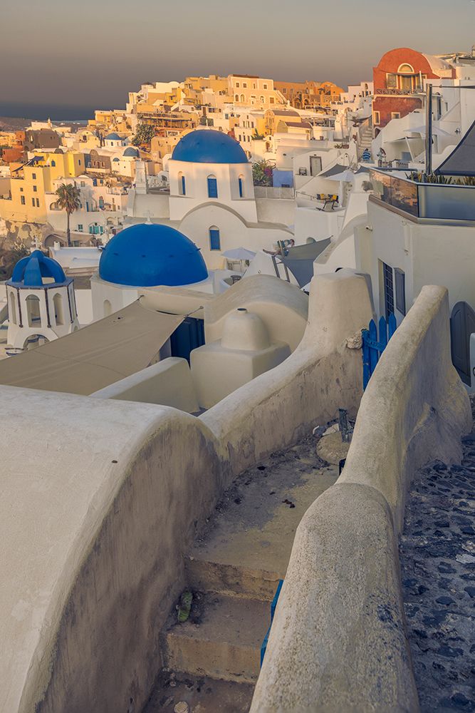 Morning Light, Ios, Santorini, Greece art print by John Ford for $57.95 CAD