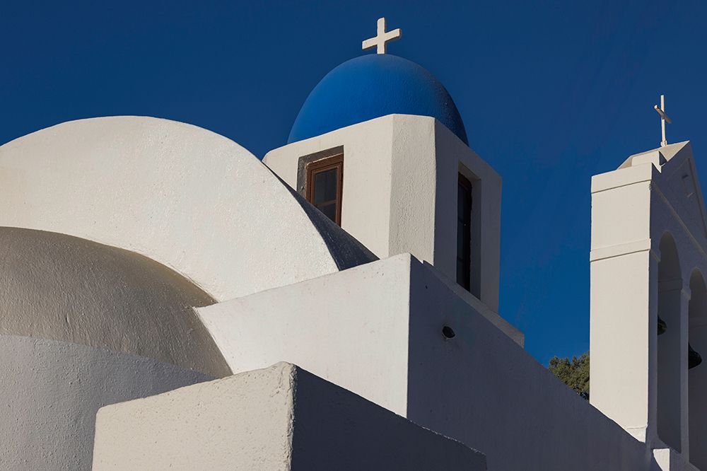 Fira Church, Santorini, Greece art print by John Ford for $57.95 CAD