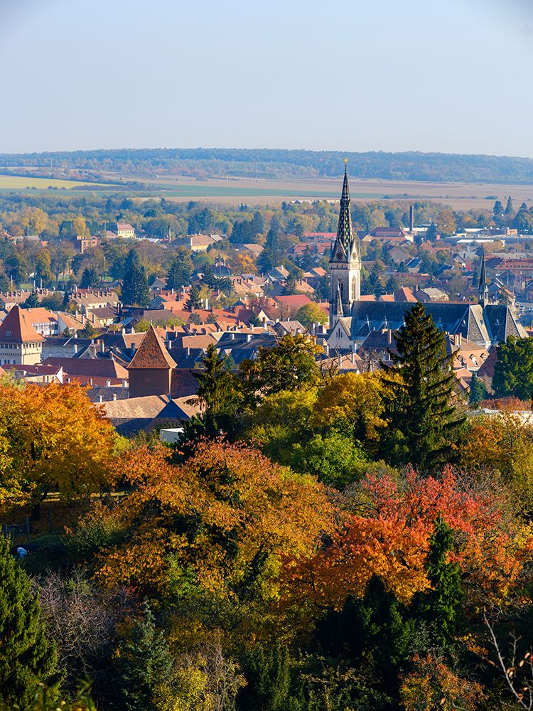 The medieval town Koszeg in Western Transdanubia close to the Austrian border- Hungary art print by Martin Zwick for $57.95 CAD