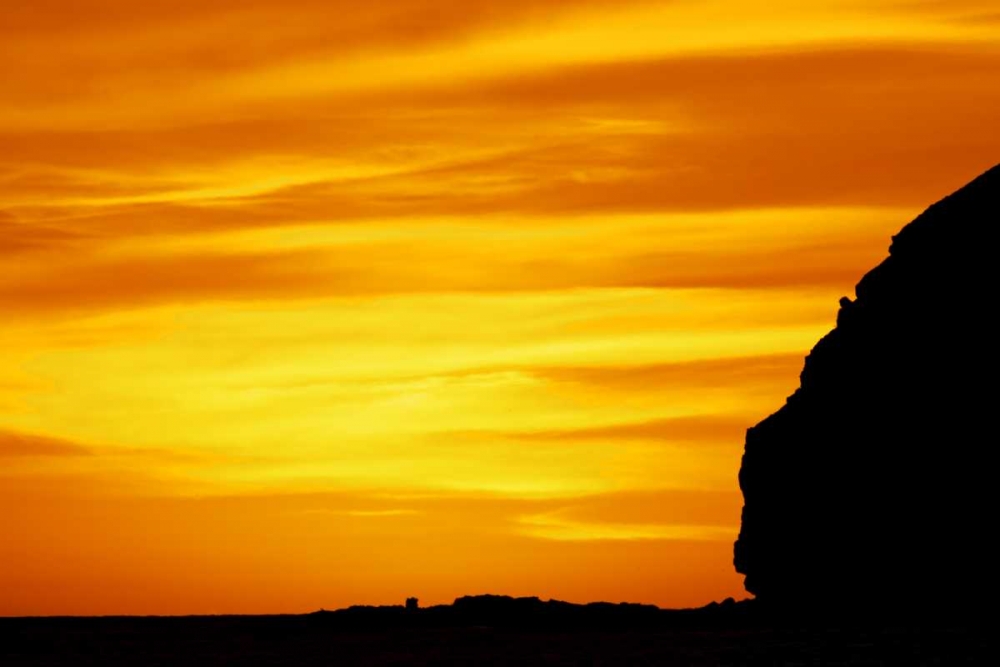 Iceland Silhouette of cliffs at sunset art print by Arthur Morris for $57.95 CAD