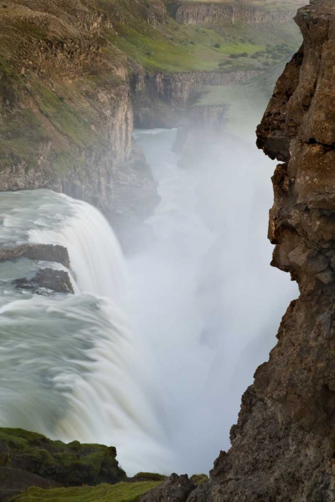 Iceland The Hvita River and Gullfoss waterfall art print by Don Grall for $57.95 CAD