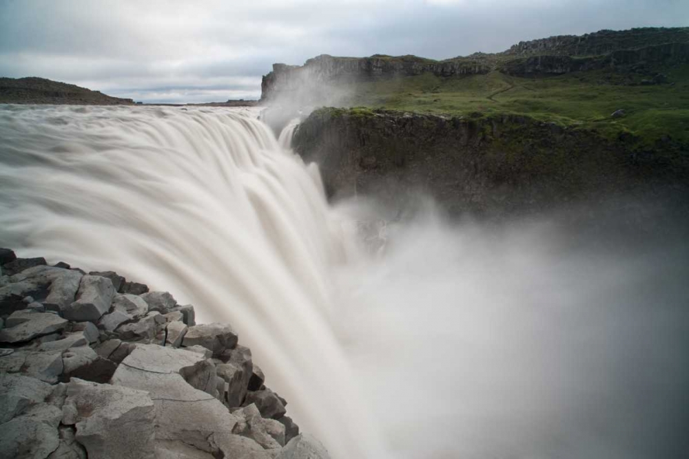 Iceland, Jokulsargljufur NP Dettifoss Waterfall art print by Don Grall for $57.95 CAD