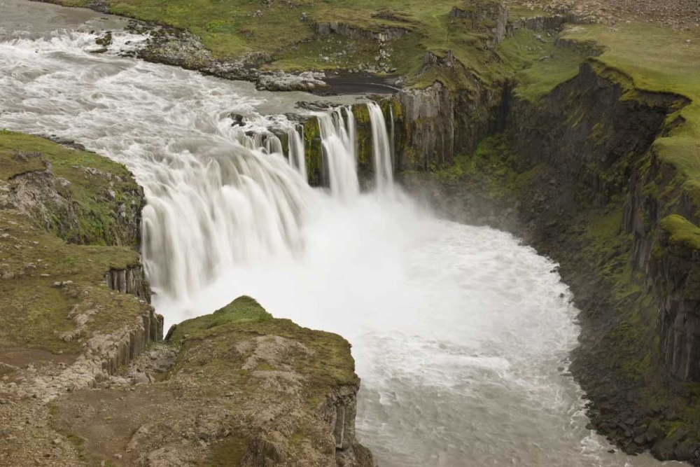 Iceland Hafragilsfoss waterfall art print by Don Grall for $57.95 CAD