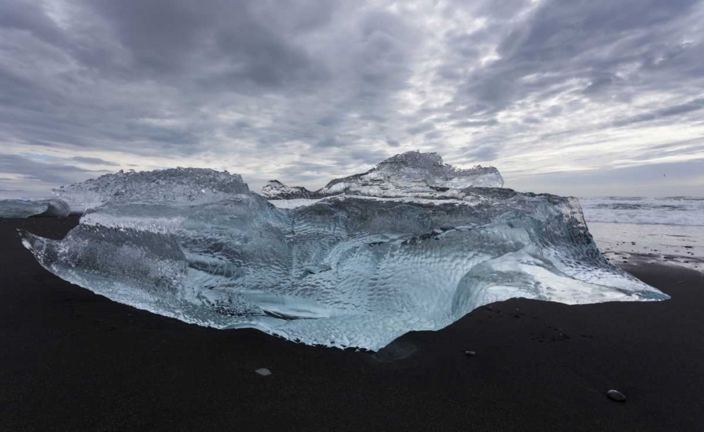 Iceland Iceberg piece from Jokulsarlon Lagoon art print by Bill Young for $57.95 CAD