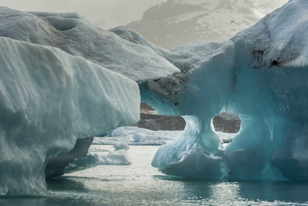 Europe, Iceland, Jokusarlon Iceberg formations art print by Cathy and Gordon Illg for $57.95 CAD