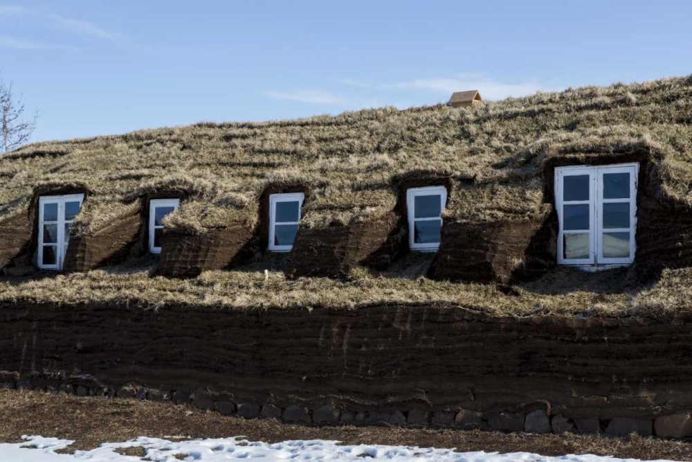 Iceland, Glumbaer Home made out of sod art print by Bill Young for $57.95 CAD