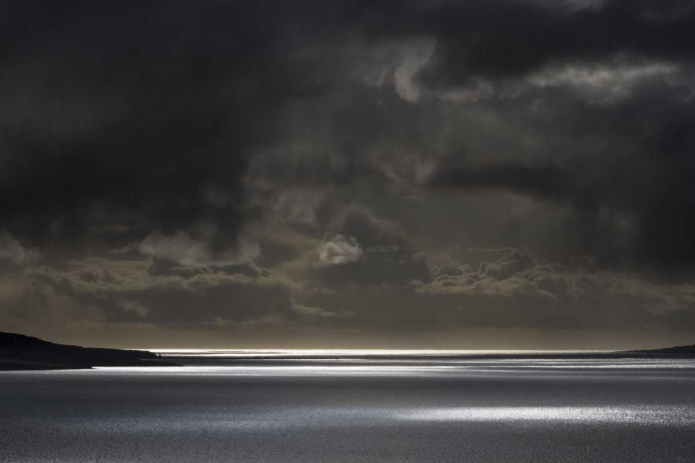 Iceland, Hvalfjordur Sunlight on ocean art print by Bill Young for $57.95 CAD