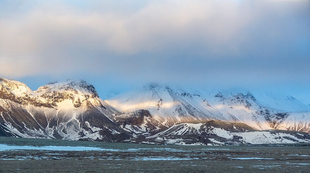 Iceland-Golden Circle Winter landscape at sunrise art print by Jaynes Gallery for $57.95 CAD