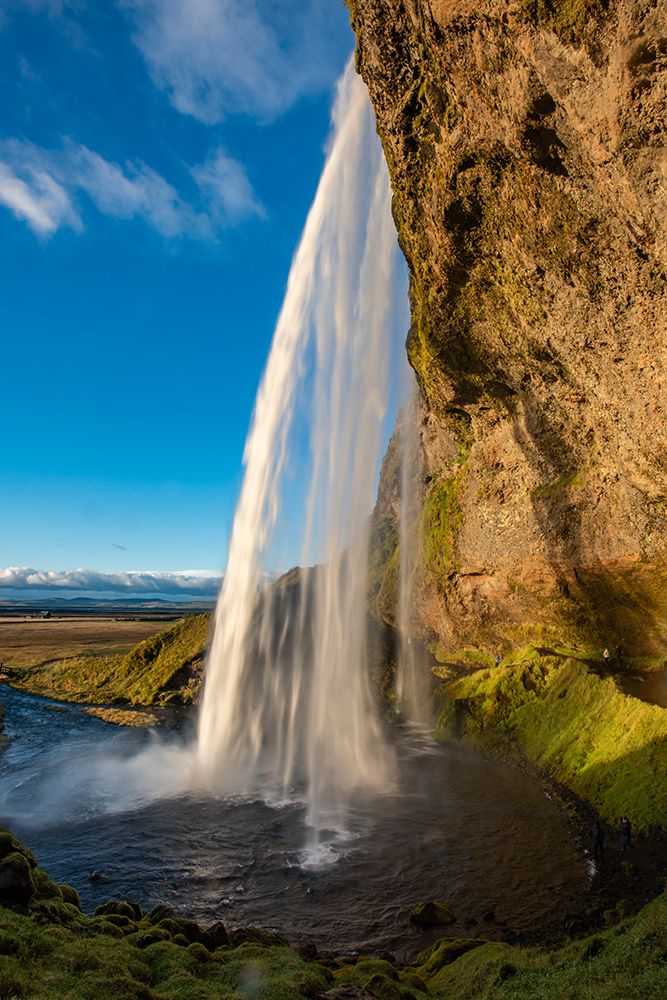 Seljalandsfoss Waterfall is a tourist icon in southern Iceland. art print by Betty Sederquist for $57.95 CAD