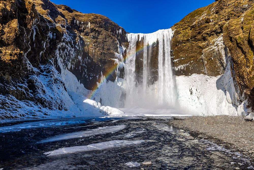 Iceland, Skogafoss Falls art print by Hollice Looney for $57.95 CAD