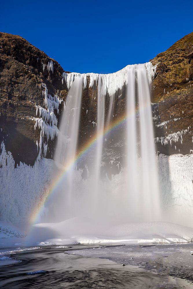 Iceland, Skogafoss Falls art print by Hollice Looney for $57.95 CAD