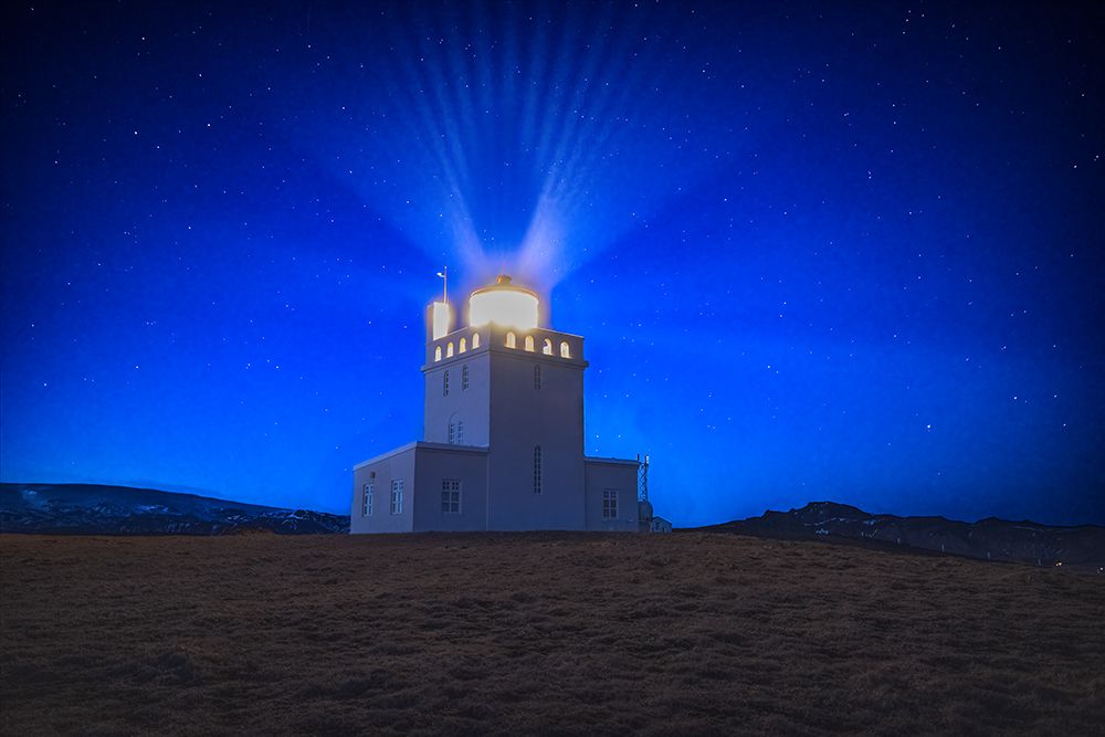 Iceland, Vik. Dyrholaey Lighthouse art print by Hollice Looney for $57.95 CAD
