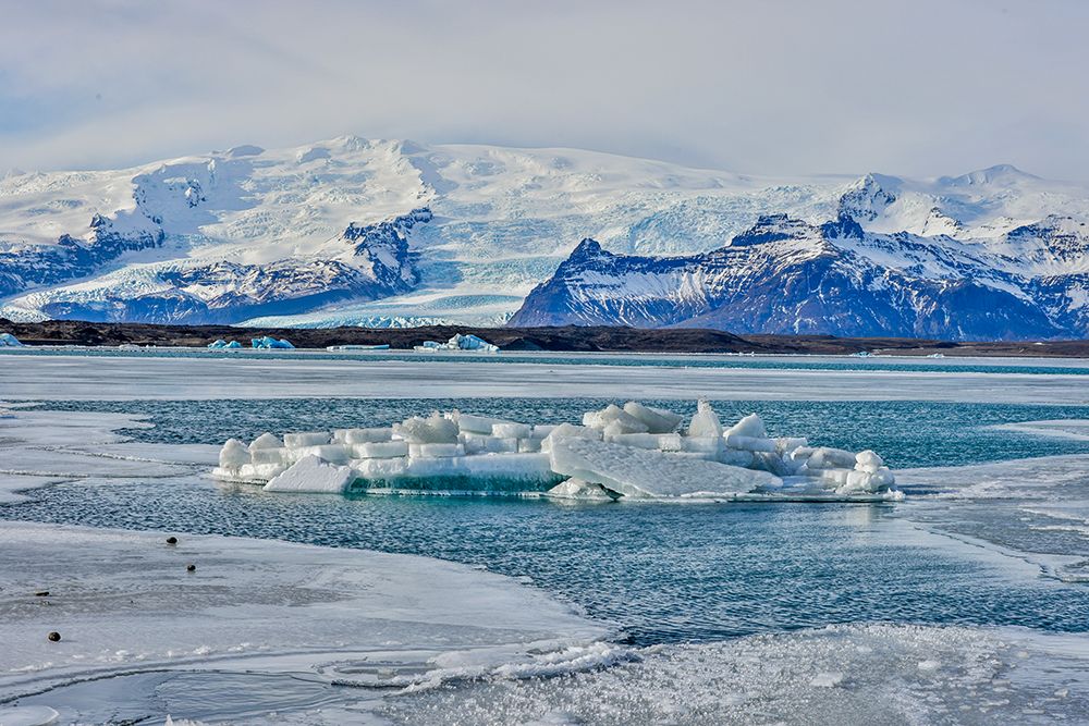 Iceland, Fjallsarlon Glacier Lagoon art print by Hollice Looney for $57.95 CAD