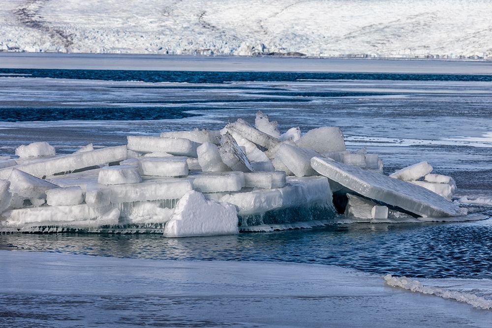 Iceland, Fjallsarlon Glacier Lagoon art print by Hollice Looney for $57.95 CAD