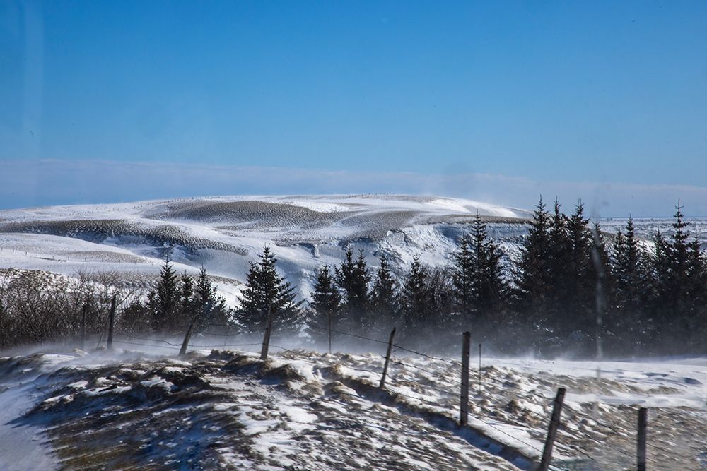 Iceland snowscape art print by Hollice Looney for $57.95 CAD