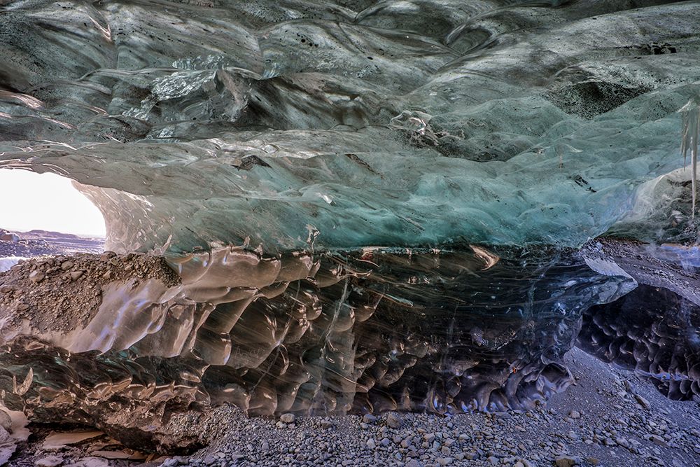 Iceland. Ice cave near Fjallsarlon art print by Hollice Looney for $57.95 CAD