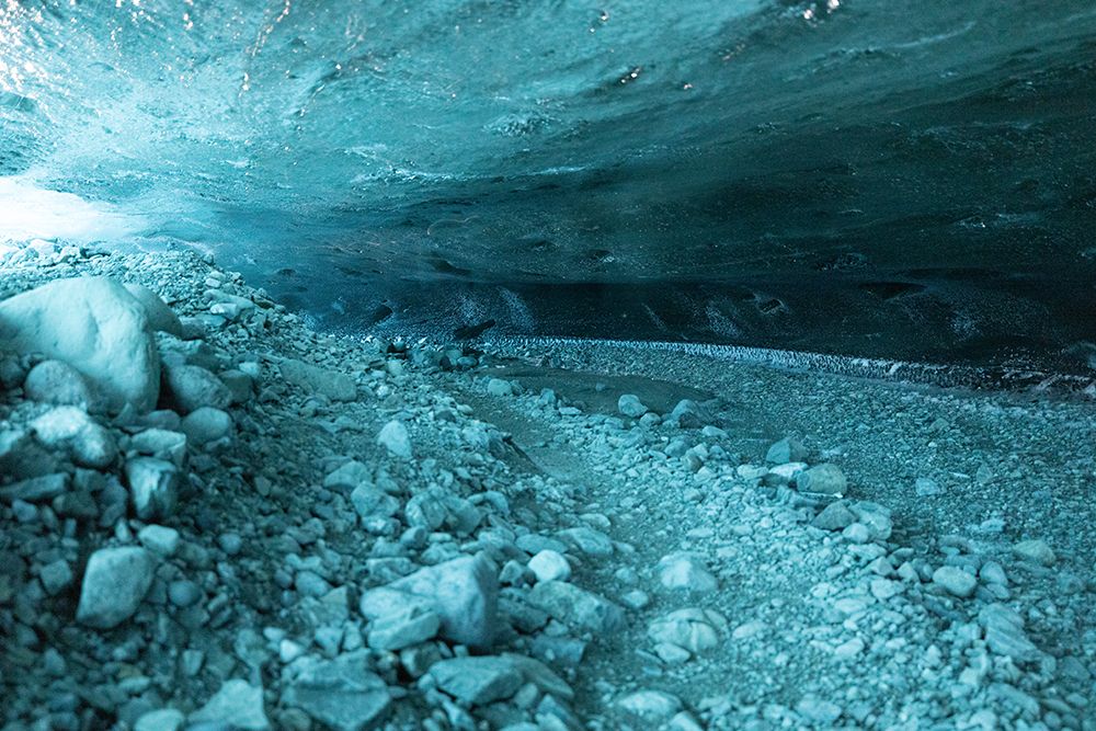 Iceland. Ice cave near Fjallsarlon art print by Hollice Looney for $57.95 CAD