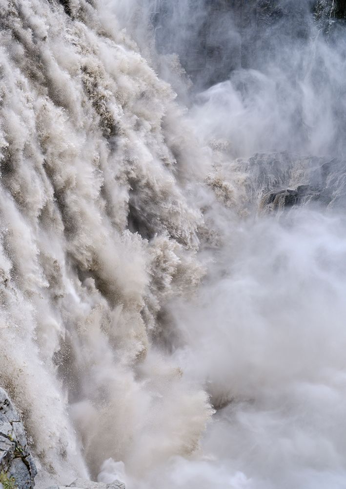 Waterfall Dettifoss in the Vatnajokull National Park-Jokulsargljufur- Iceland art print by Martin Zwick for $57.95 CAD