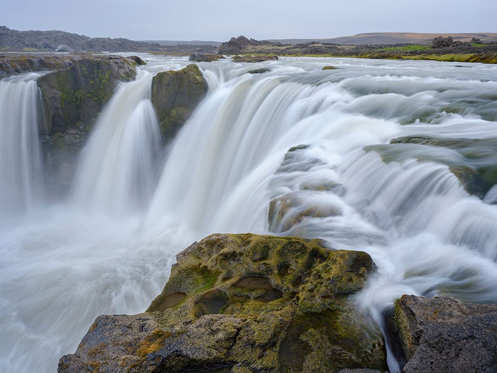 Waterfall Hrafnabjargafoss-Europe- Iceland art print by Martin Zwick for $57.95 CAD