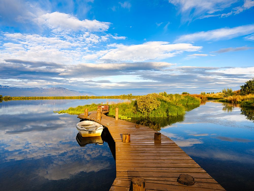 View over Skjalfandi Bay close to Husavik. Europe- Iceland art print by Martin Zwick for $57.95 CAD