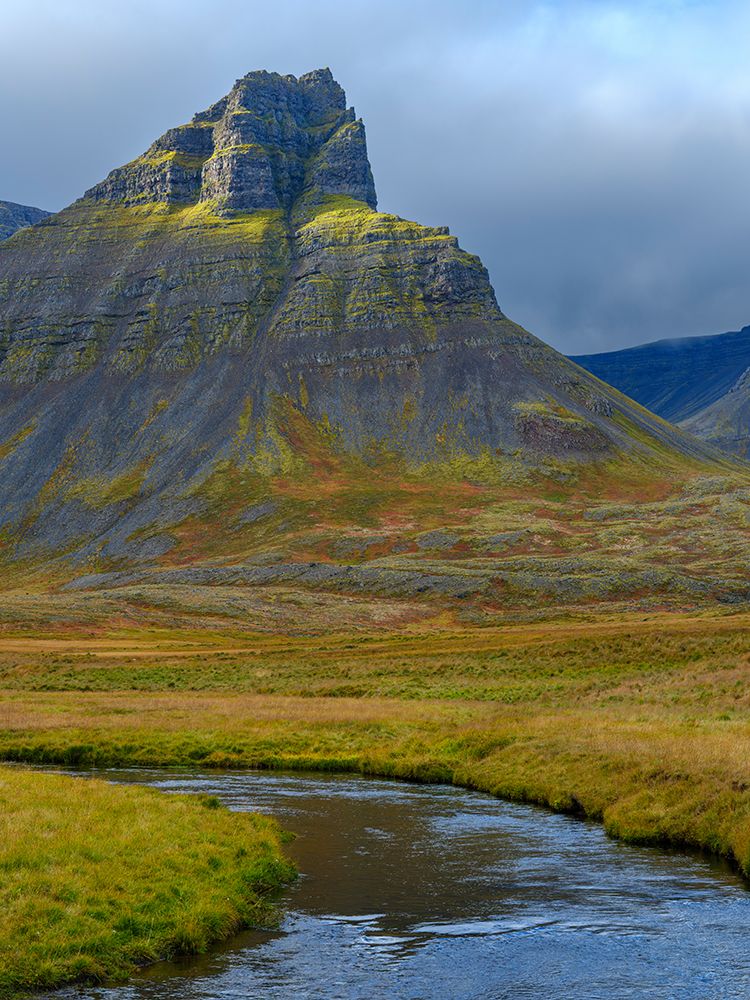Iceland. Keldudalur and Gjalpardalur in Dyrafjordur during autumn. art print by Martin Zwick for $57.95 CAD