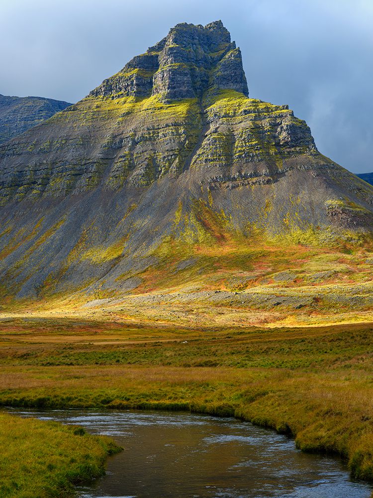 Iceland. Keldudalur and Gjalpardalur in Dyrafjordur during autumn. art print by Martin Zwick for $57.95 CAD