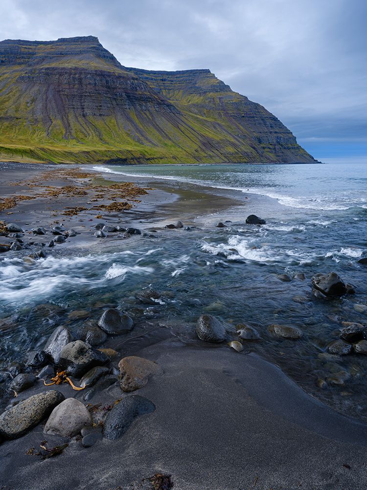 Iceland. Skalavik near Bolungarvik during autumn. art print by Martin Zwick for $57.95 CAD
