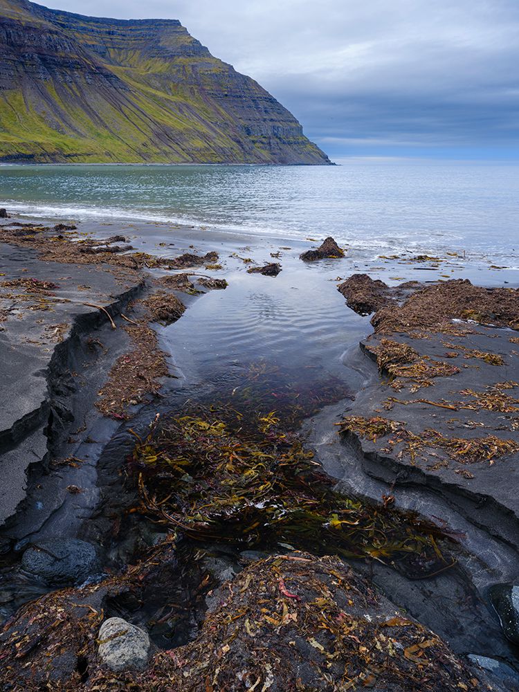 Iceland. Skalavik near Bolungarvik during autumn. art print by Martin Zwick for $57.95 CAD