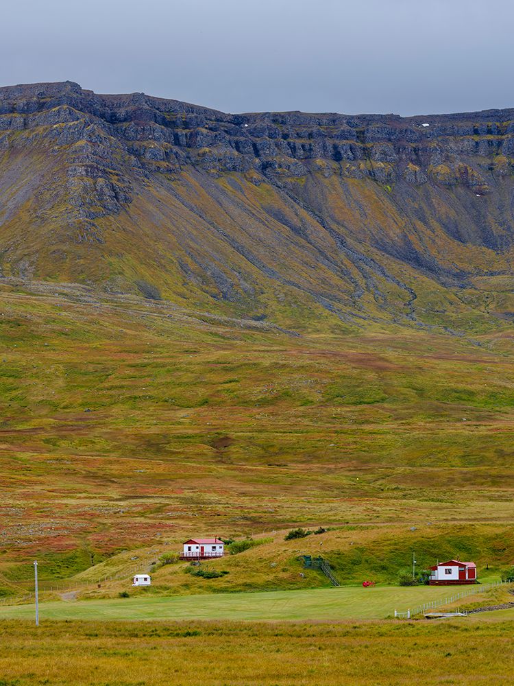 Iceland. Skalavik near Bolungarvik during autumn. art print by Martin Zwick for $57.95 CAD