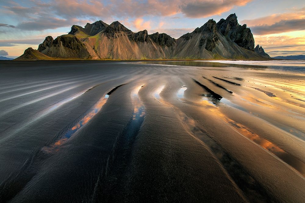 Vestrahorn beach near Hofn in the southeast of Iceland art print by Steve Mohlenkamp for $57.95 CAD