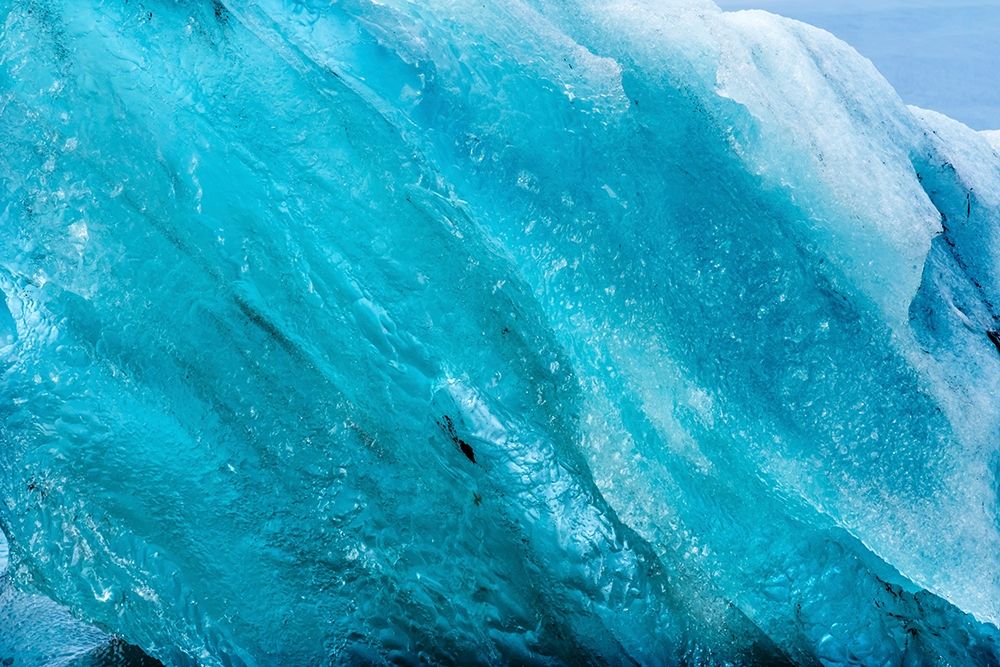 Iceberg close-up Diamond Beach Jokulsarlon Glacier Lagoon Vatnajokull National Park art print by William Perry for $57.95 CAD