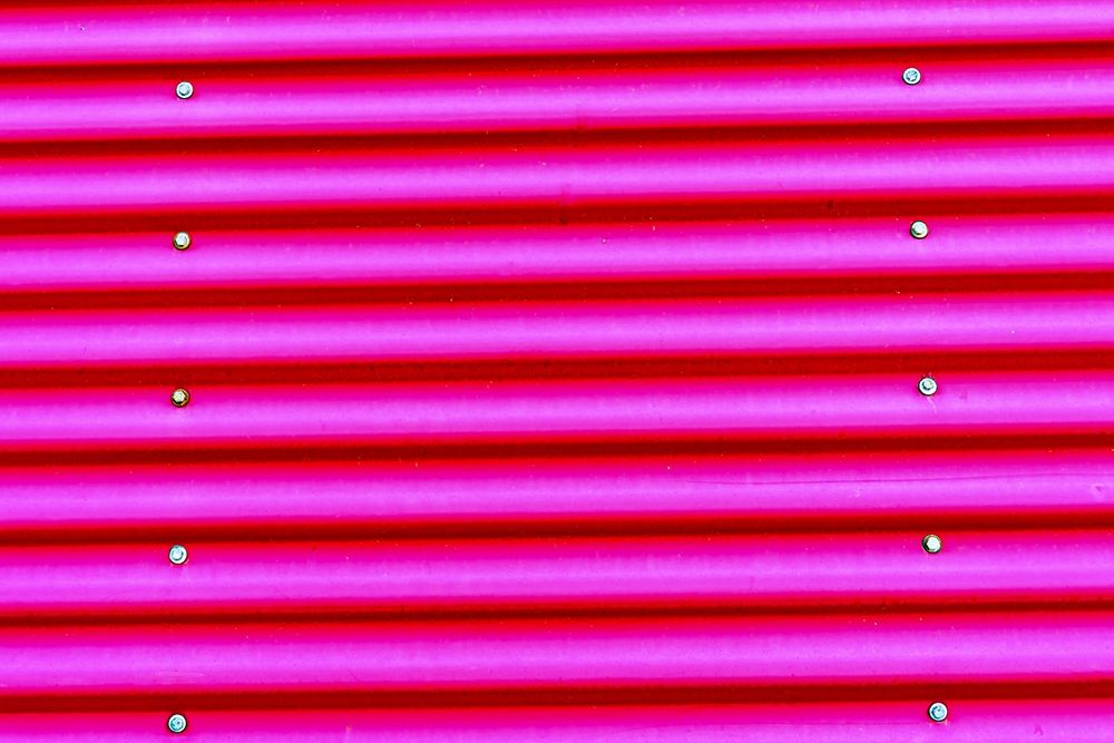 Pink Magenta Corrugated Lead-Metal abstract Patterns Background-Reykjavik-Iceland art print by William Perry for $57.95 CAD