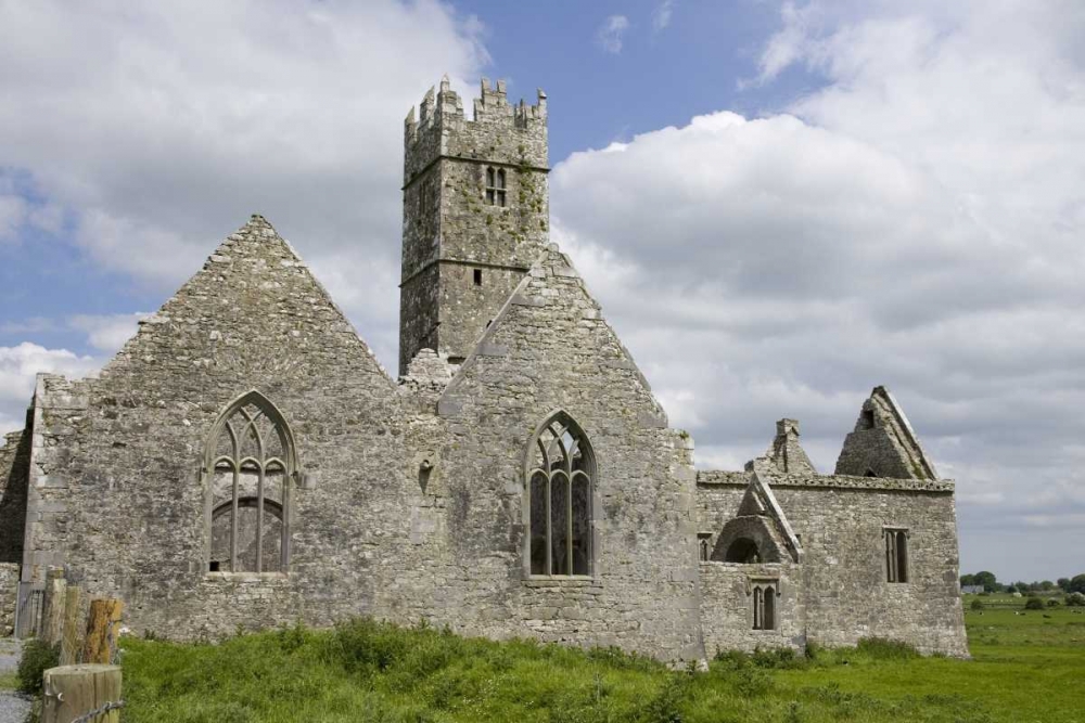 Ireland, Galway Monastery Ross Errilly Friary art print by Wendy Kaveney for $57.95 CAD