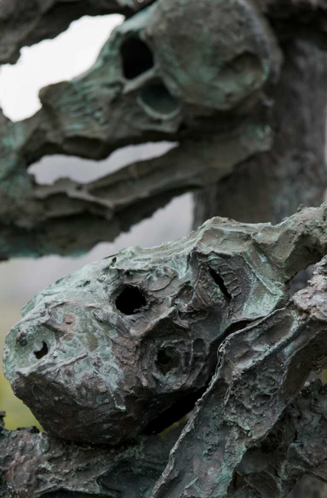 Ireland, Murrisk Sculptured metal skeletons art print by Wendy Kaveney for $57.95 CAD