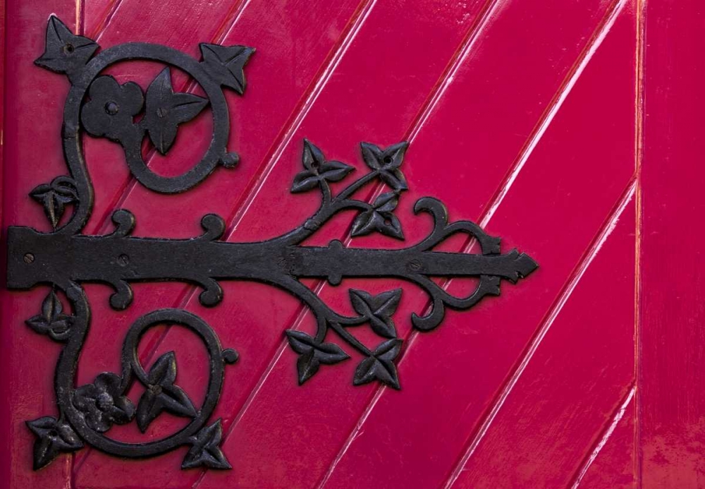 Ireland, Ennis Close up of door hing detail art print by Wendy Kaveney for $57.95 CAD