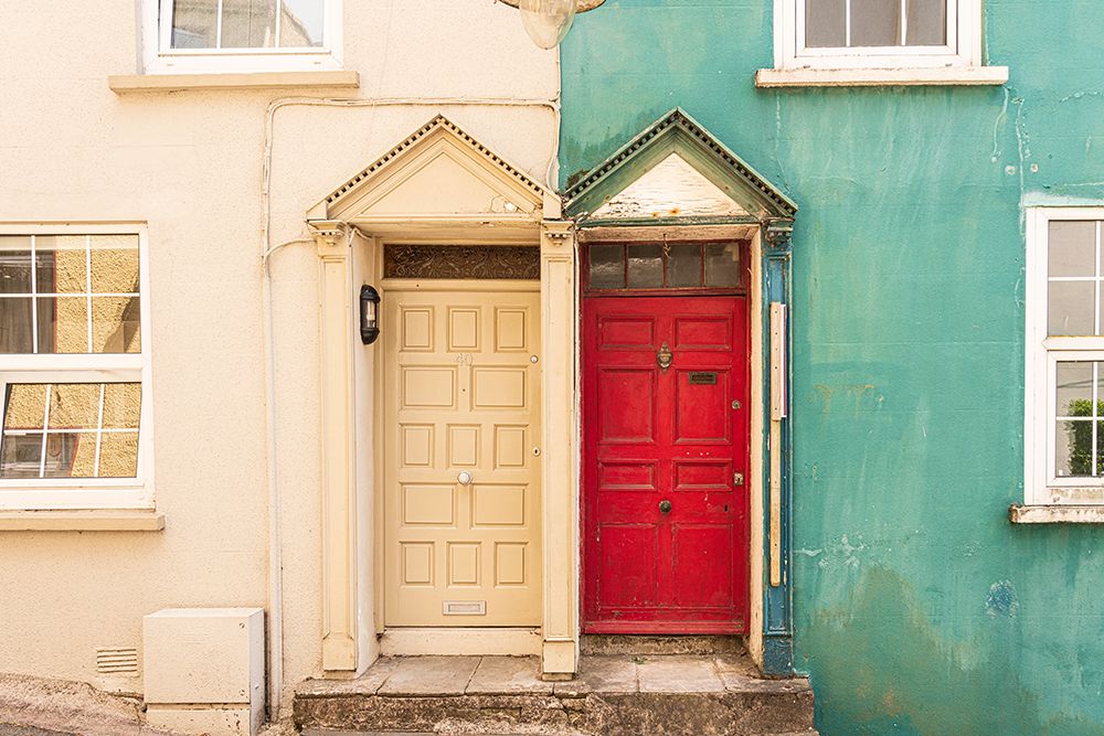 Europe-Ireland-Kinsale-Exterior of colorful buildings art print by Jaynes Gallery for $57.95 CAD