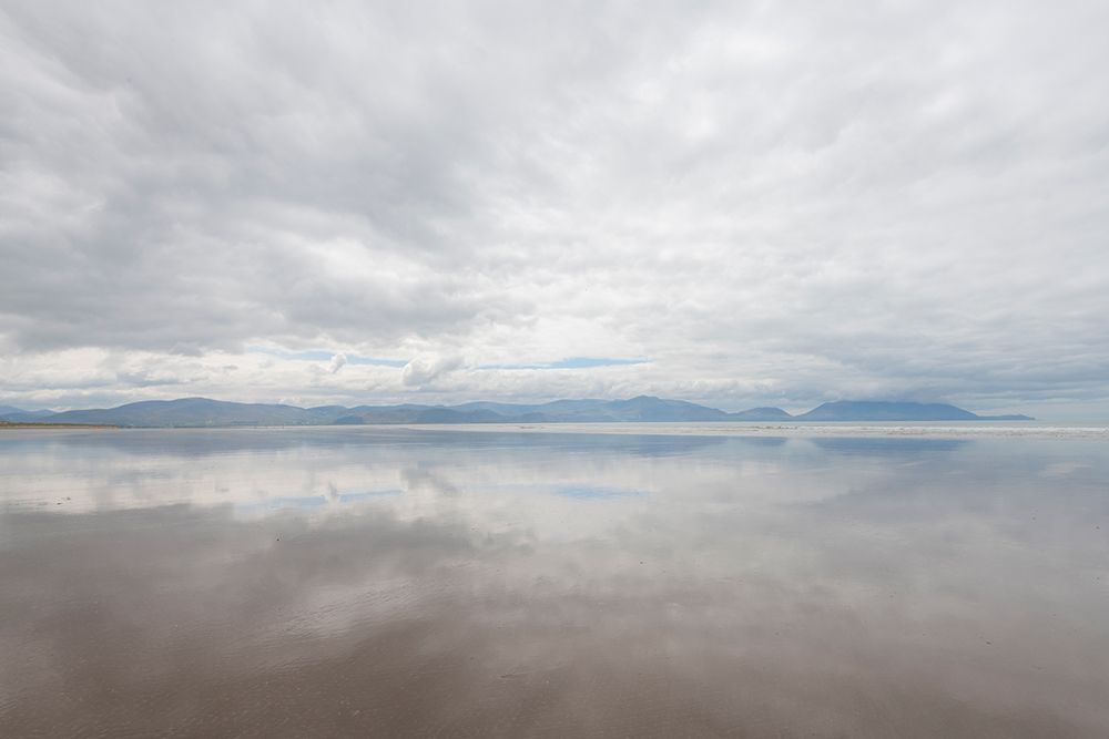 Ireland-Inch Strand Landscape with fog on ocean and beach art print by Jaynes Gallery for $57.95 CAD