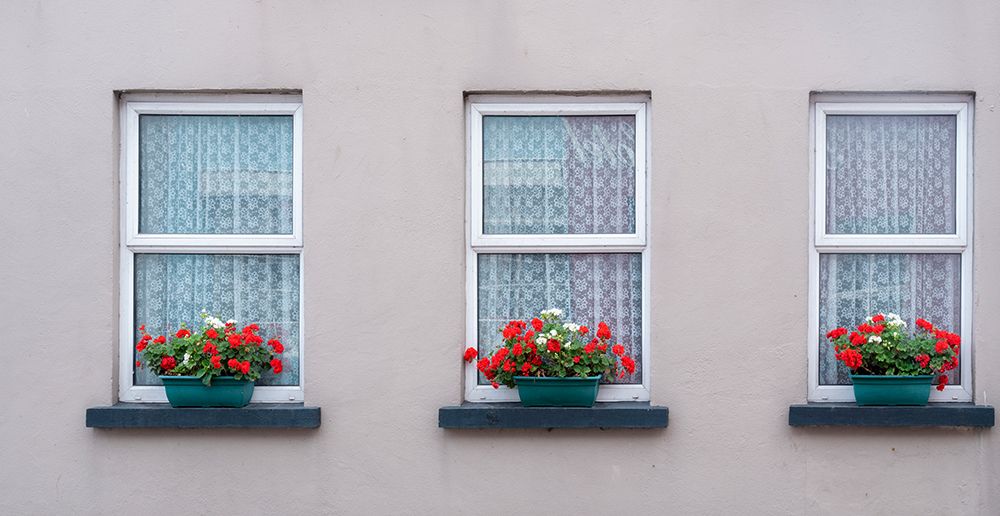 Windows greet visitors in the village of Cong-Connacht County-Ireland. art print by Betty Sederquist for $57.95 CAD