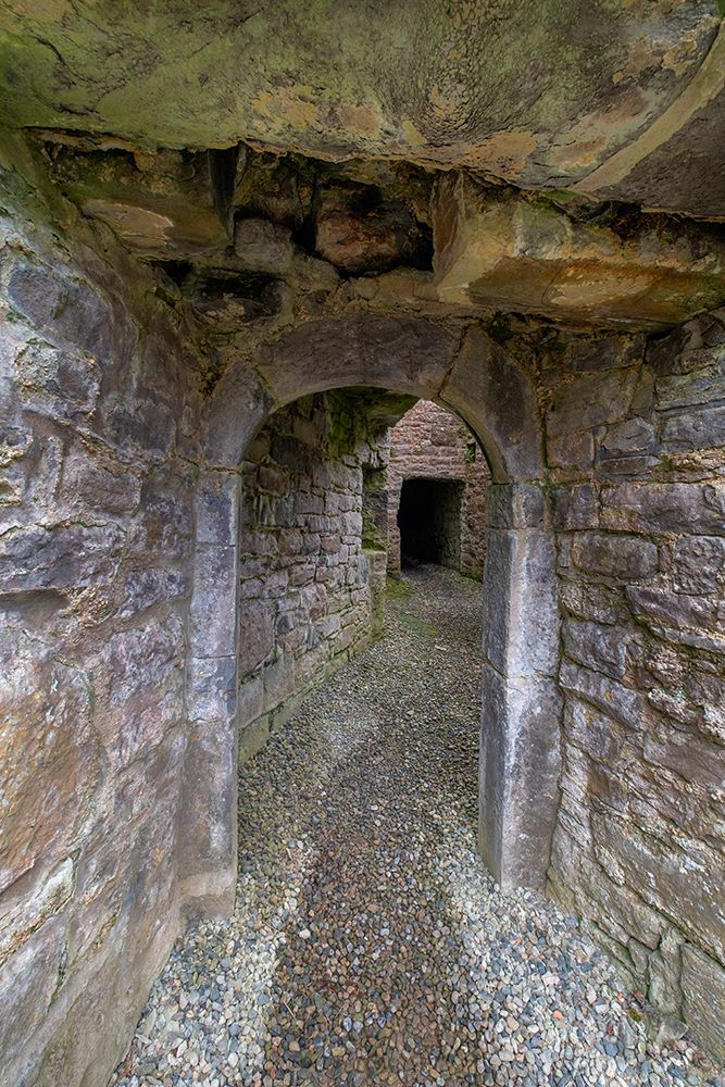 Secretive passageways-wind all through massive Moyne Abbey-County Mayo-Ireland. art print by Betty Sederquist for $57.95 CAD