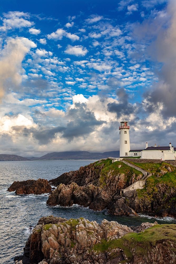 Fanad Head Lighthouse in County Donegal-Ireland art print by Chuck Haney for $57.95 CAD