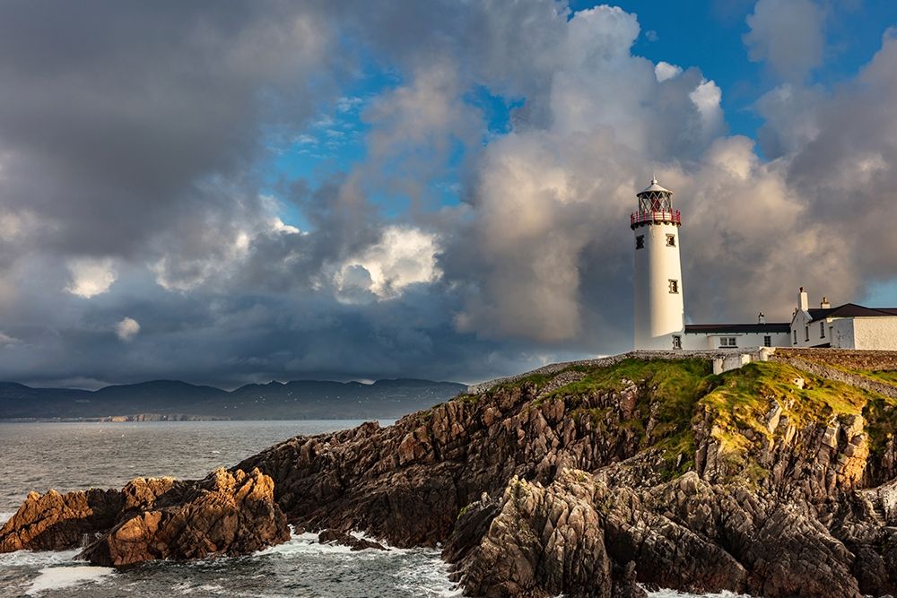 Fanad Head Lighthouse in County Donegal-Ireland art print by Chuck Haney for $57.95 CAD