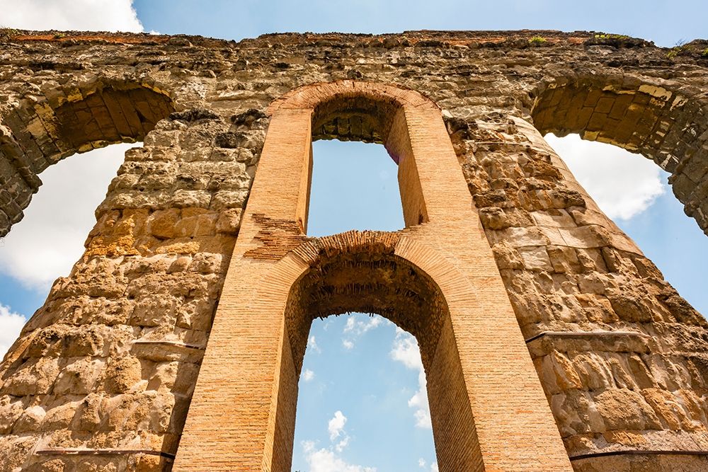 Italy-Rome Parc of the Aqueducts (Parco degli Acquedotti)-Acqua Claudio art print by Alison Jones for $57.95 CAD
